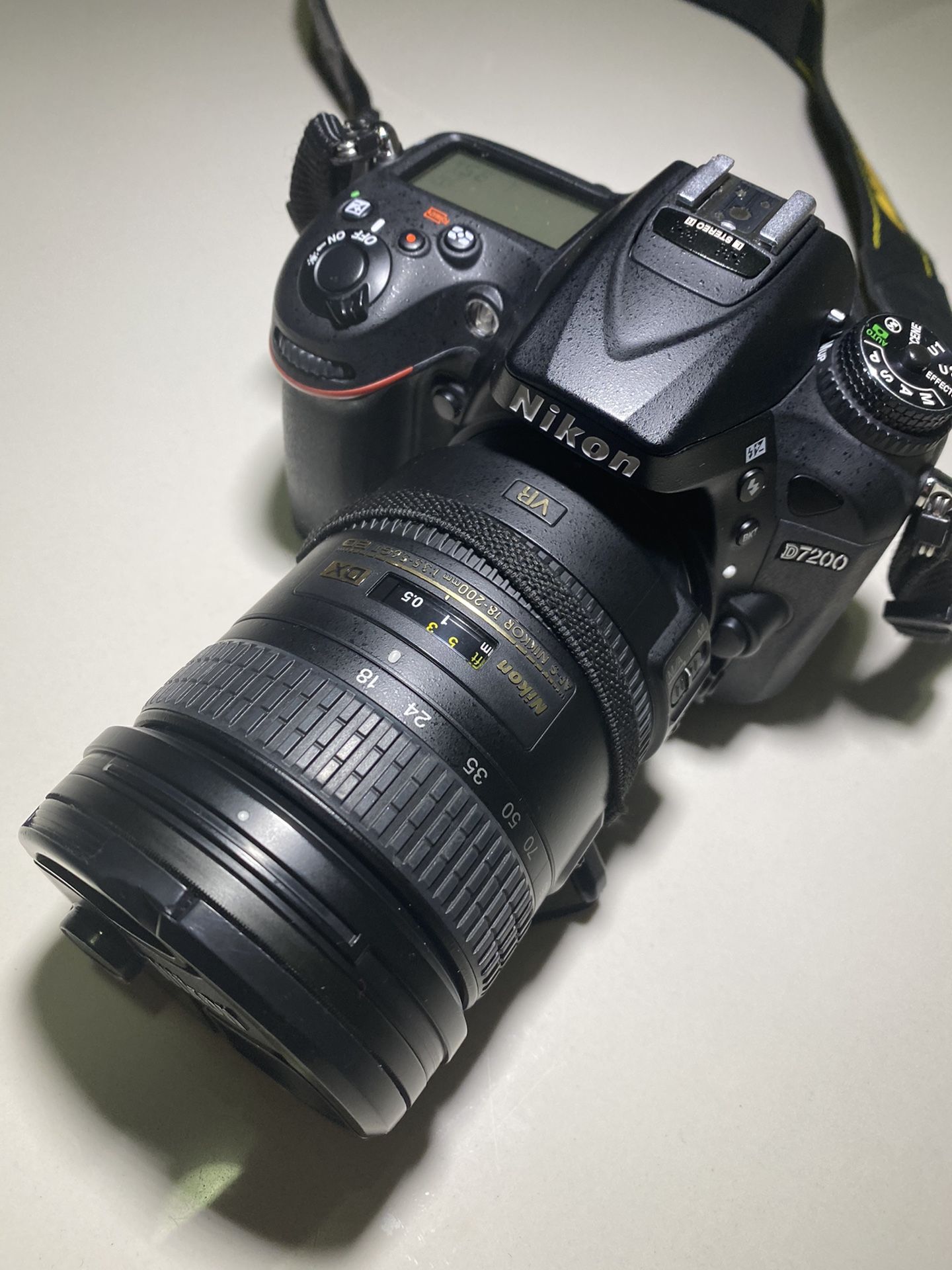 Nikon D7200 with 18-200mm & 35mm Nikkor Lenses