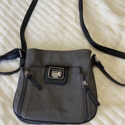 Rosetti Gray Satchel Shoulder/Crossover Bag