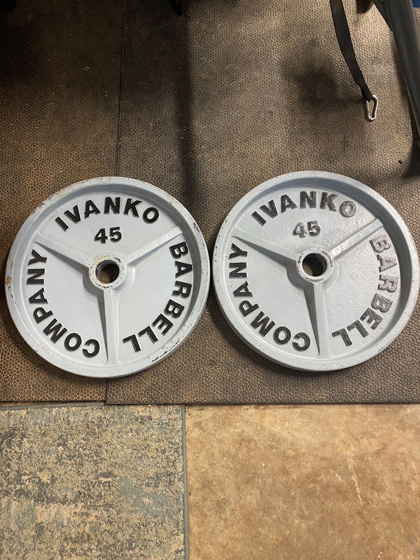 Ivanko 45Lb Weight Plates 