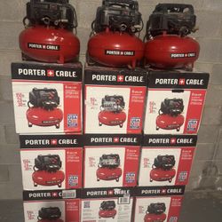 Porter-Cable 6 Gal. 150 PSI Portable Electric Pancake Air Compressor