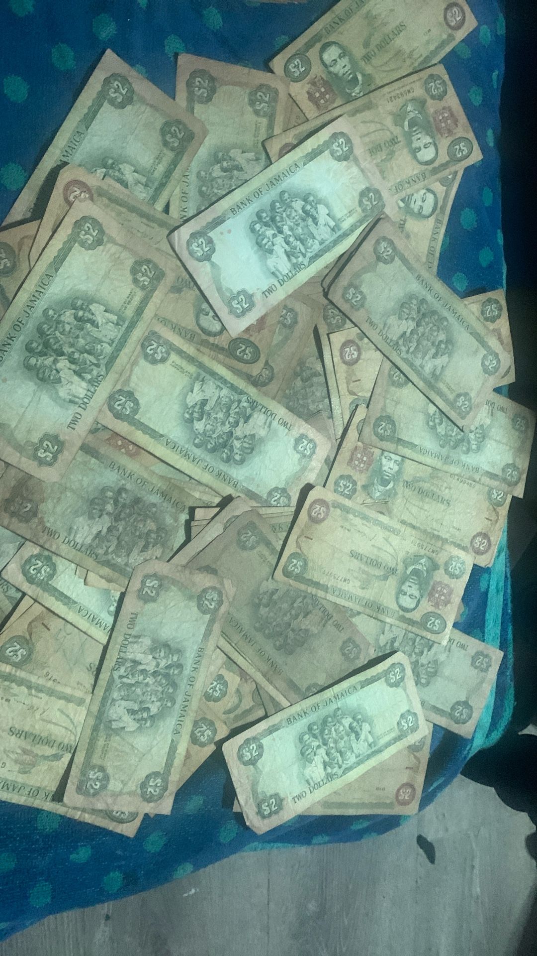 Jamaica Currency 1989,1992,1990