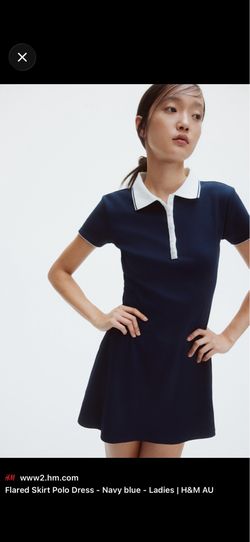 H&M preppy polo mini dress
