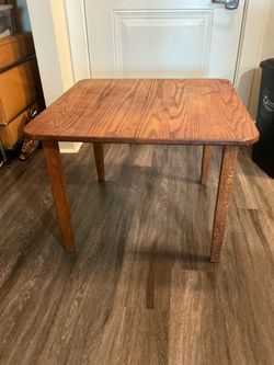 Wooden table