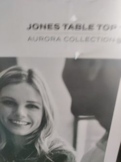 (4) Jones New York Gold Rimmed Dinner Plates Aurora Collection White 10.5” New