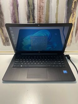 HP Stream 14-co115ds Laptop 14” Intel Celeron 4GB RAM 64GB SSD Windows 11 w/ Charger - $49