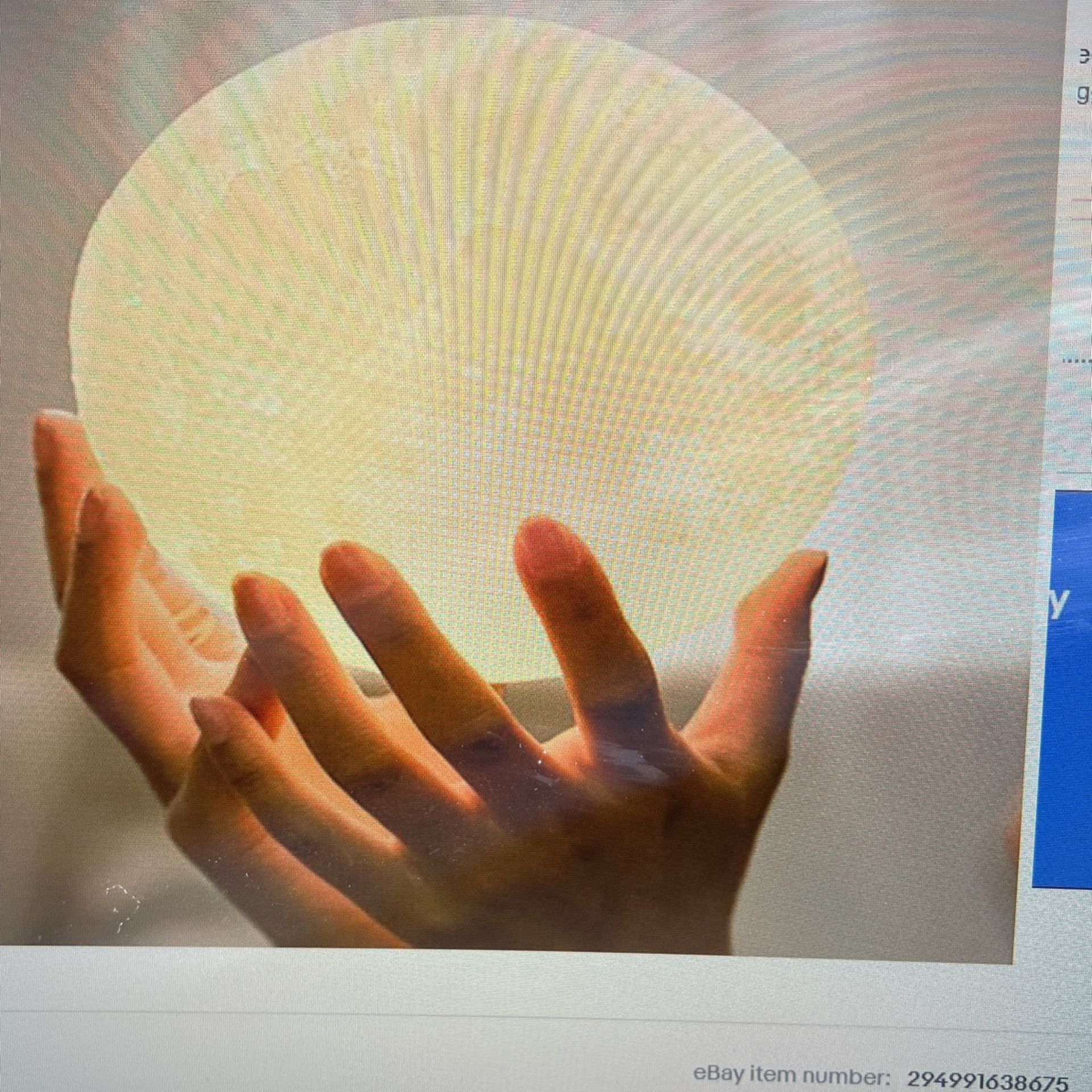 3D print LED NIGHT LOGHT MOON LAMP