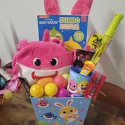 Baby Shark Easter Basket
