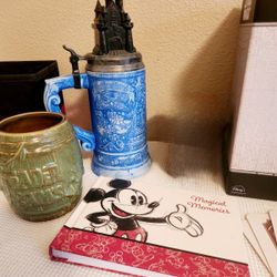Disneyland Collectibles Tiki Mug Stein Photo Album