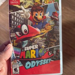 nintendo switch game.  super mario odyssey