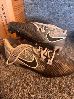 Nike Vapor Edge Speed 360 football cleats black/Silver size 10