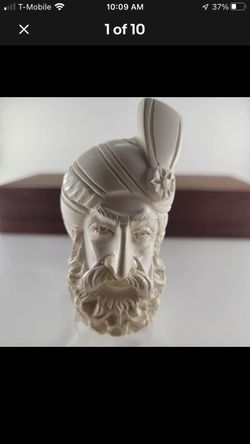 Pasha Meerschaum Hand carved Pipe from Turkey