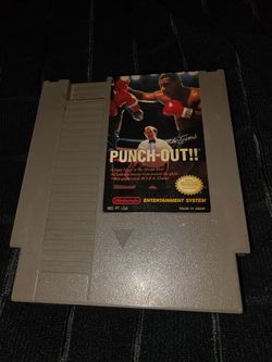 Mike Tyson's Punch-Out!! NES Cartridge