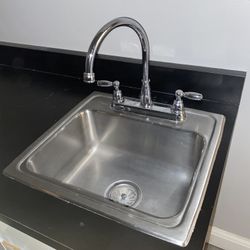 Sink and Faucet