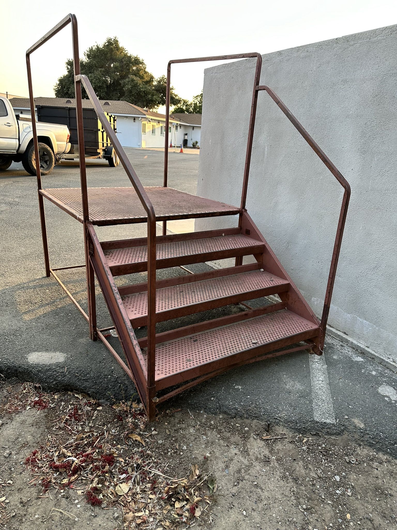 Portable Stairs Mobil Office Trailer Steps
