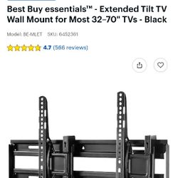 Wall Mount For Flat Screen TV - Best Buy