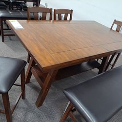 6pcs Counterheight Dining Set