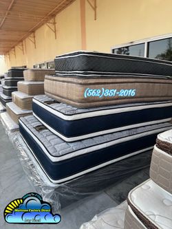 Twin double sided mattress and Boxspring bed set Colchon y tambor