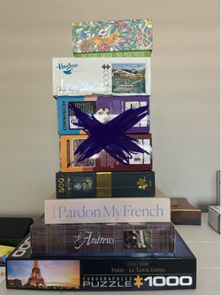Jigsaw puzzles - 6 total