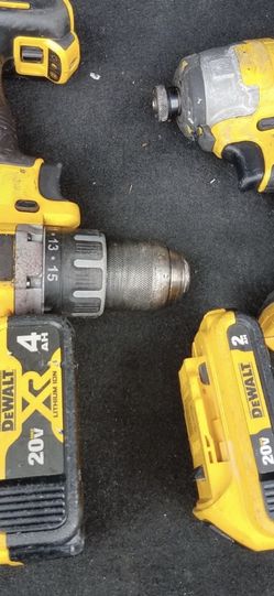 Drill & Impact +battery sizes (4ah&2ah)