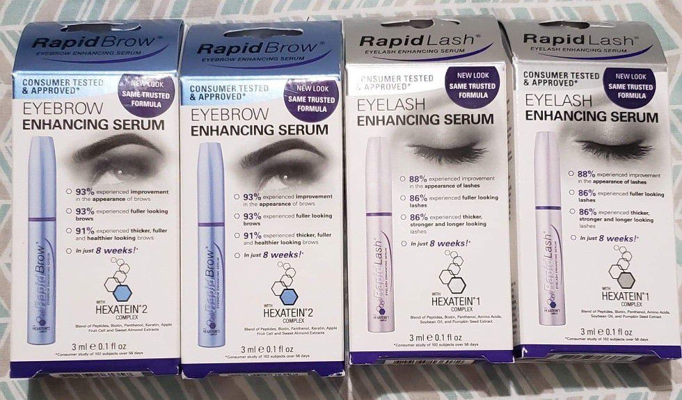 Rapidbrow Eyebrow Enhancing Serum 0.1oz NEW IN BOX