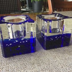 Glass Votive/Tea Light Candle Holder
