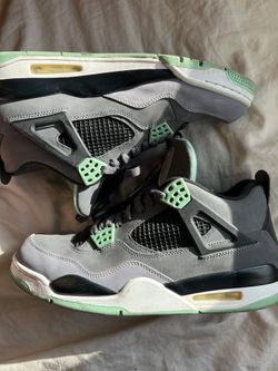 Jordan 4 Green Glow Size 10