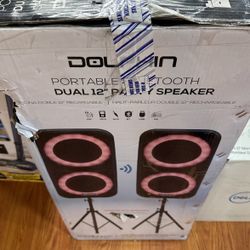 Dolphin Bluetooth Portable Speakers New 