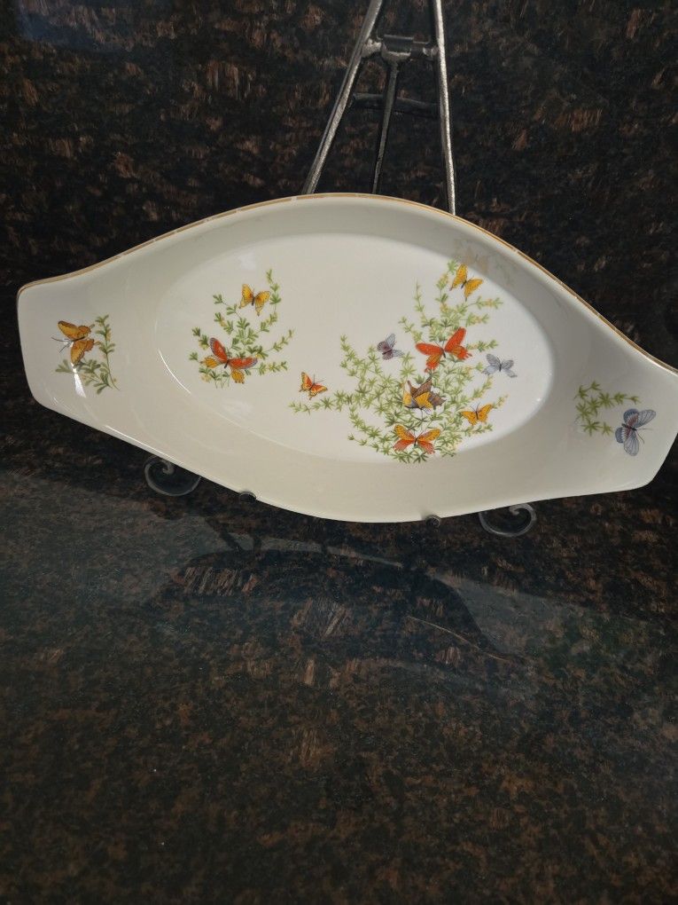 Vintage Butterfly Porcelain Dish – Ecstasy by The Sheffield Japan
