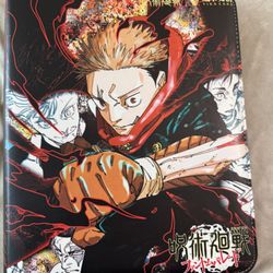Jujutsu Kaisen Merch Bundle – Binder, Keychains, Stickers & More