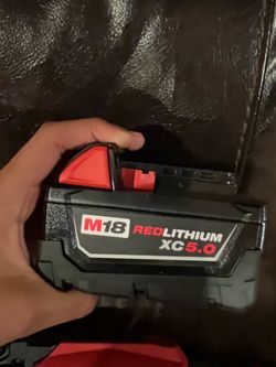 M18 red lithium xc 5.0 battery