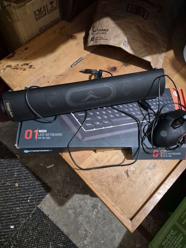 Keyboard Mouse Speaker