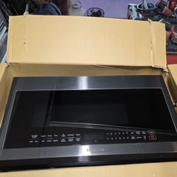 Samsung Black Stainless Steel Microwave 