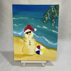 Sand Snowman Painting Kit