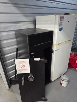 Black security safe