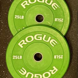 Rogue Color Echo Bumper Plates 2 X 25 Lb