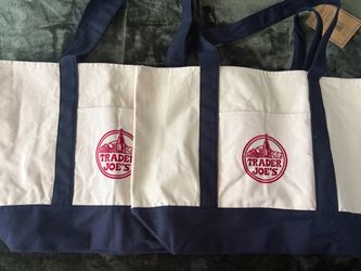 Blue Trader Joe’s Bags