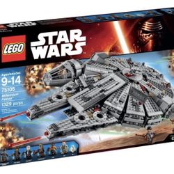 New Retired LEGO 75105 STAR WARS The Force Awakens Millennium Falcon 2015 B