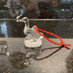 Waterford Crystal 12 Days of Christmas Ornament Six Geese 2000 6th Edition