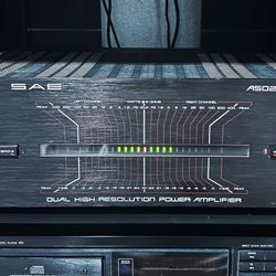 Sae A502 Power amplifier. Great Condition 200wpc 800wpc Mono 