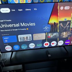 50 Inch TCL Google Smart TV 