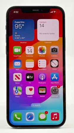 T-Mobile Apple iPhone 12 A2172 64GB Black