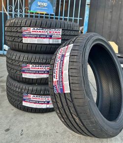 235-40-19 SET OF 4 ALL SEASON MOUNT BALNCE CASH OUT THE DOOR