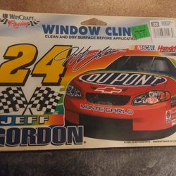 Vintage 2000 NASCAR #24 Jeff Gordon Window Sticker
