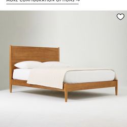 Mid Century Bed Frame 