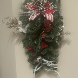 Christmas Wreath Hanging Swag