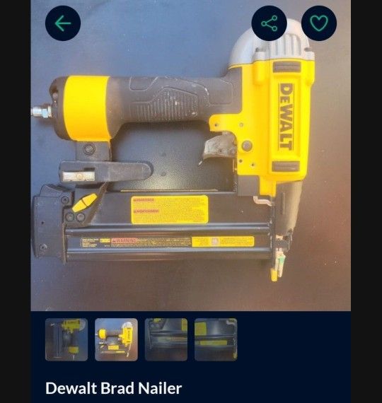 Dewalt Brad Nailer