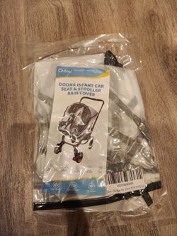 NEW rain cover for doona stroller/carseat