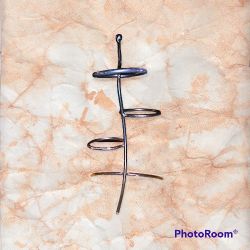 Wrought Iron Candle Holder  