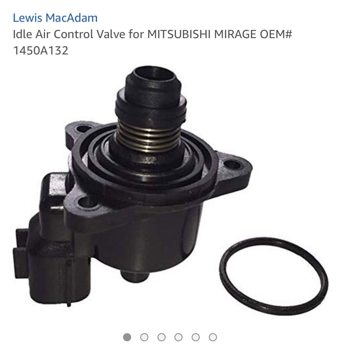 Mitsubishi Mirage OEM # 1450A132 idle air control valve brand new