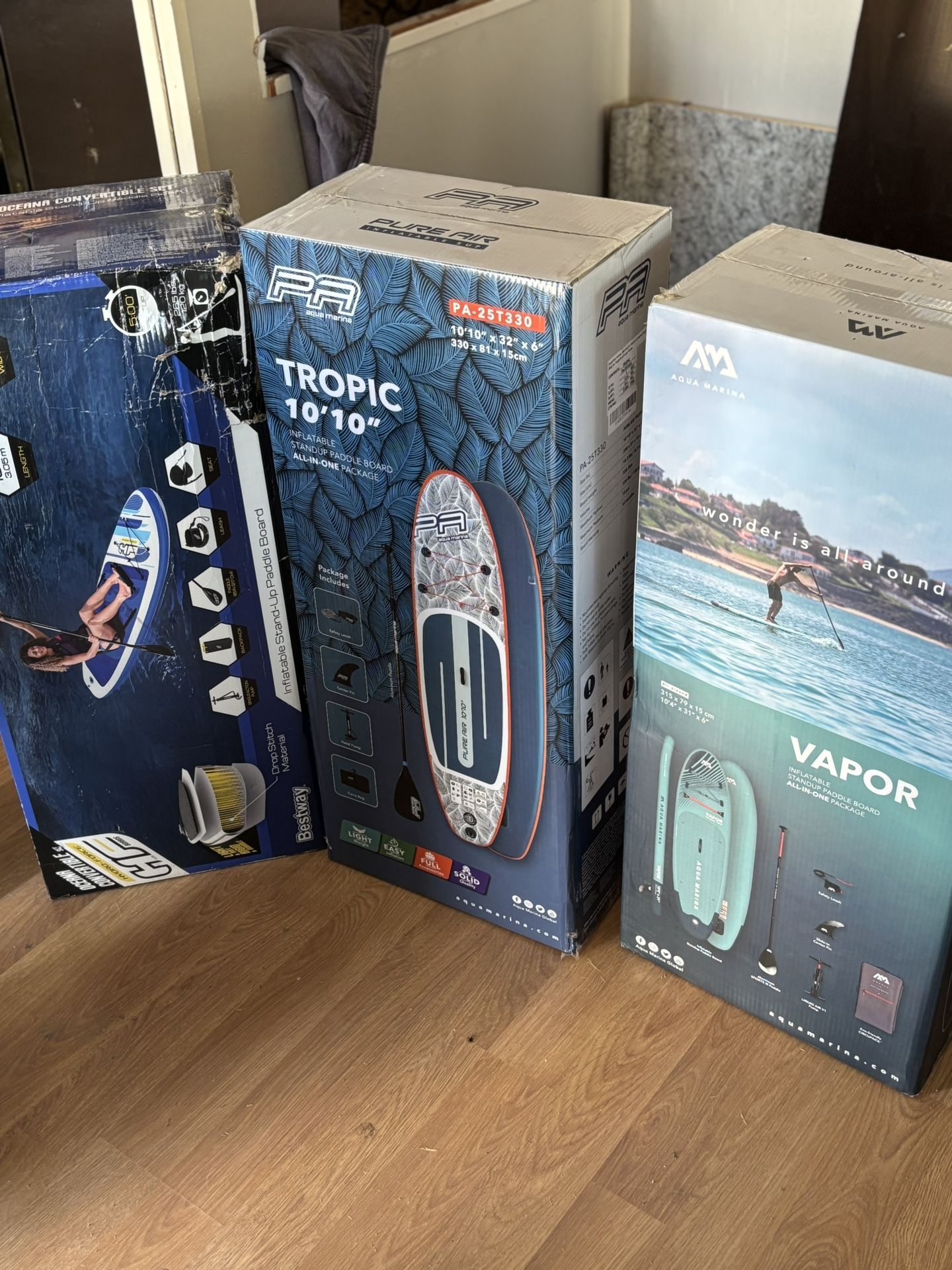Brand New Inflatable Paddle Boards & Kits
